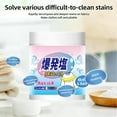 thumbnail image 6 of Concentrated Strong Stain Remover Powder, Laundry Stain Cleaner for Clothes, Safe on Daily Fabrics, Removes Milk Sweat Oil Fruit Stains, Household Multipurpose Cleaning Powder,500g, 6 of 6