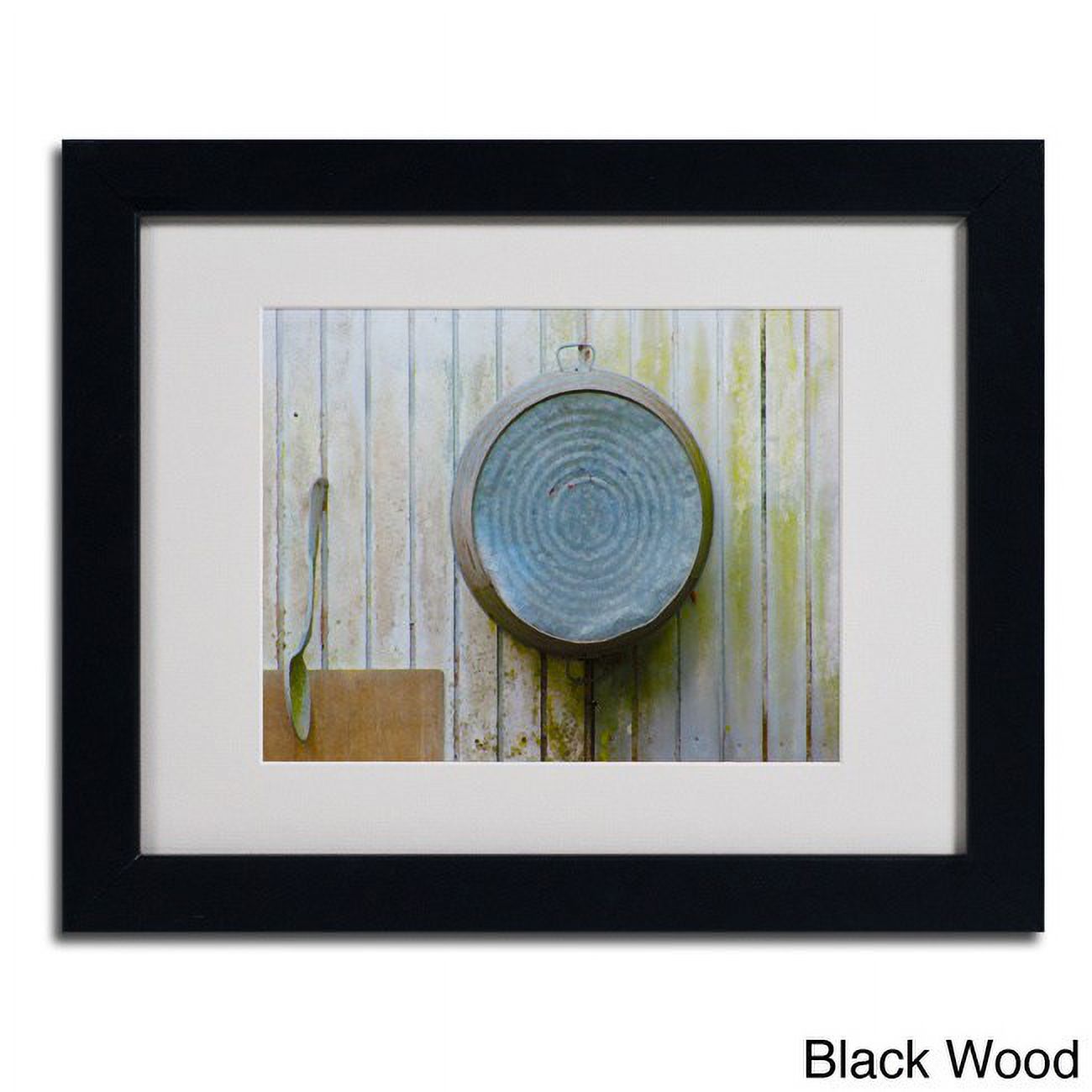 Trademark Fine Art "Positively Primitive" Matted Framed Art by Patty Tuggle, Wood Frame