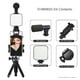 thumbnail image 5 of Kit de teléfonos inteligentes vlog kit vlogging tipod phipod teléfono + micrófono + luz de video + clip + 3.5 mm TRS A TRRS Cable de audio para la Grabación de video de transmisión en vivo, 5 of 7