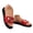 B-Red, variant on Summer Beach Slippers for Women Knitted Upper Casual Walking Slides Non Slip Flat Sandals Ladies Wide Width Vacation Shoes Khaki 6