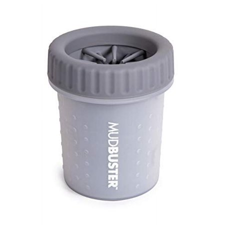 UPC: 0084297309398 | Dexas MudBuster Portable Dog Paw Washer/Paw Cleaner  Small  Light Gray