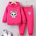 thumbnail image 2 of Taybagh Girls Outfits Kids Clothes Long Sleeved Birthday Girl Outfit Hoodie Pants Children Clothing Warm Set, 2 of 7