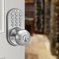 thumbnail image 4 of MiLocks Keypad Knob Satin Nickel, 4 of 7
