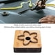 thumbnail image 4 of Herramienta De Cortador De Cuero De Forma De Flor, Diseño De Base De Madera Sólida Para Cortar Cuchillas De Acero De Carbono Herramienta De Puñetazo De Cuero Para Trabajadores, 4 of 7