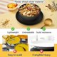 thumbnail image 4 of 16pcs/set Unbreakable Dinner Plates, Supernal Wheat Straw Dinnerware Sets, Microwave Dishwasher Safe, Reusable Dinnerware, Black Set 8pcs Plates, 4pcs, 4 of 5