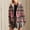 Blue, variant on Women's Puffer Jacket Quilted Long Sleeve Floral Solid Winter Coat with Pockets
