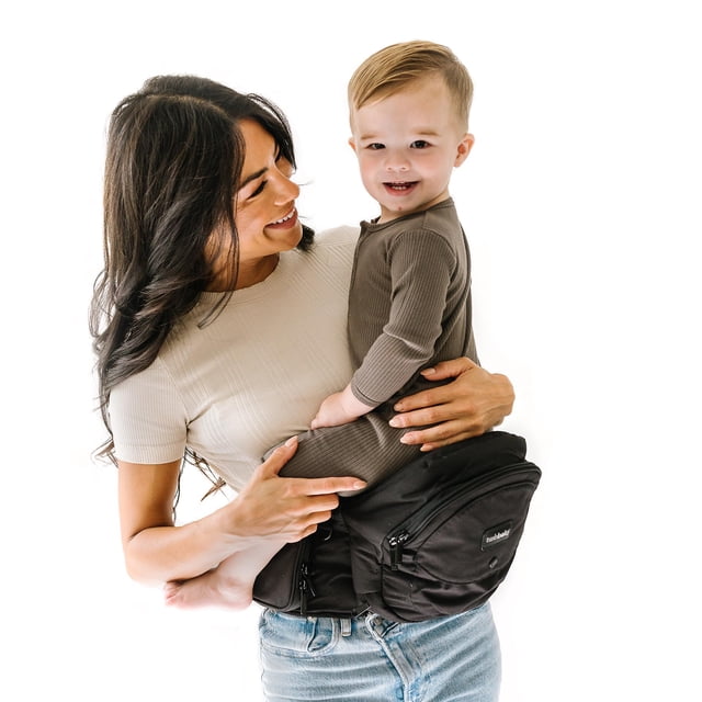 Tushbaby - Portabebé con asiento de cadera con certificación de seguridad - Ganador del premio Mom's Choice, visto en Shark Tank, portabebés ergonómico y extensores para recién nacidos y niños pequeño