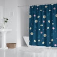 thumbnail image 2 of Waterproof Lovely Daisies Shower Curtain 72x72 Inch Boho Style Polyester Unique Shower Curtain for Bathroom Hotel Home Decor with 12 Plastic Hooks, 2 of 5