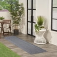 thumbnail image 4 of Nourison Tulum 2' x 6' Denim Outdoor Rug, 4 of 10