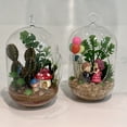 thumbnail image 6 of WGV Clear Cylindrical Hanging Glass Terrarium / Candle Holder - 5" Wide x 8" Height, Good quality Terrarium - 1 Pc, 6 of 7