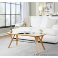 thumbnail image 2 of LumiSource Natural Wood Folia Coffee Table, 2 of 5