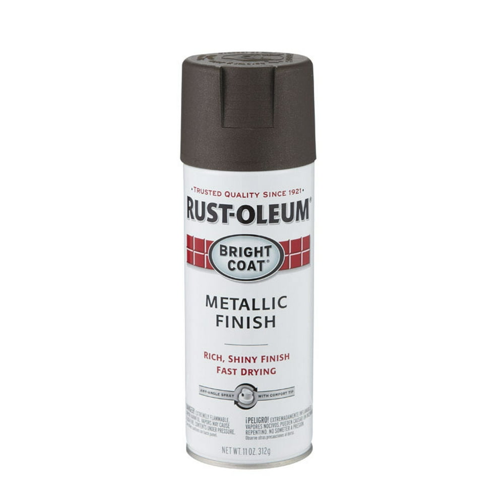 RustOleum Dark Bronze Bright Coat Metallic Spray 11 oz. Case Of 6