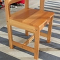 thumbnail image 5 of KidKraft Wooden Rectangular Table & 2 Chair Set for Kids, Espresso, for Age 5+ Years, 5 of 11