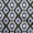 Medium Blue, variant on oneOone Viscose Chiffon Light Gray Fabric Ikat Sewing Material Print Fabric By The Yard 42 Inch Wide