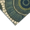 thumbnail image 2 of Liora Manne Marina Circles Indoor Outdoor Area Rug Azure, 2 of 5