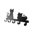 thumbnail image 2 of BR Llavero Gato con 5 Ganchos, Hierro, Negro, 2 of 5