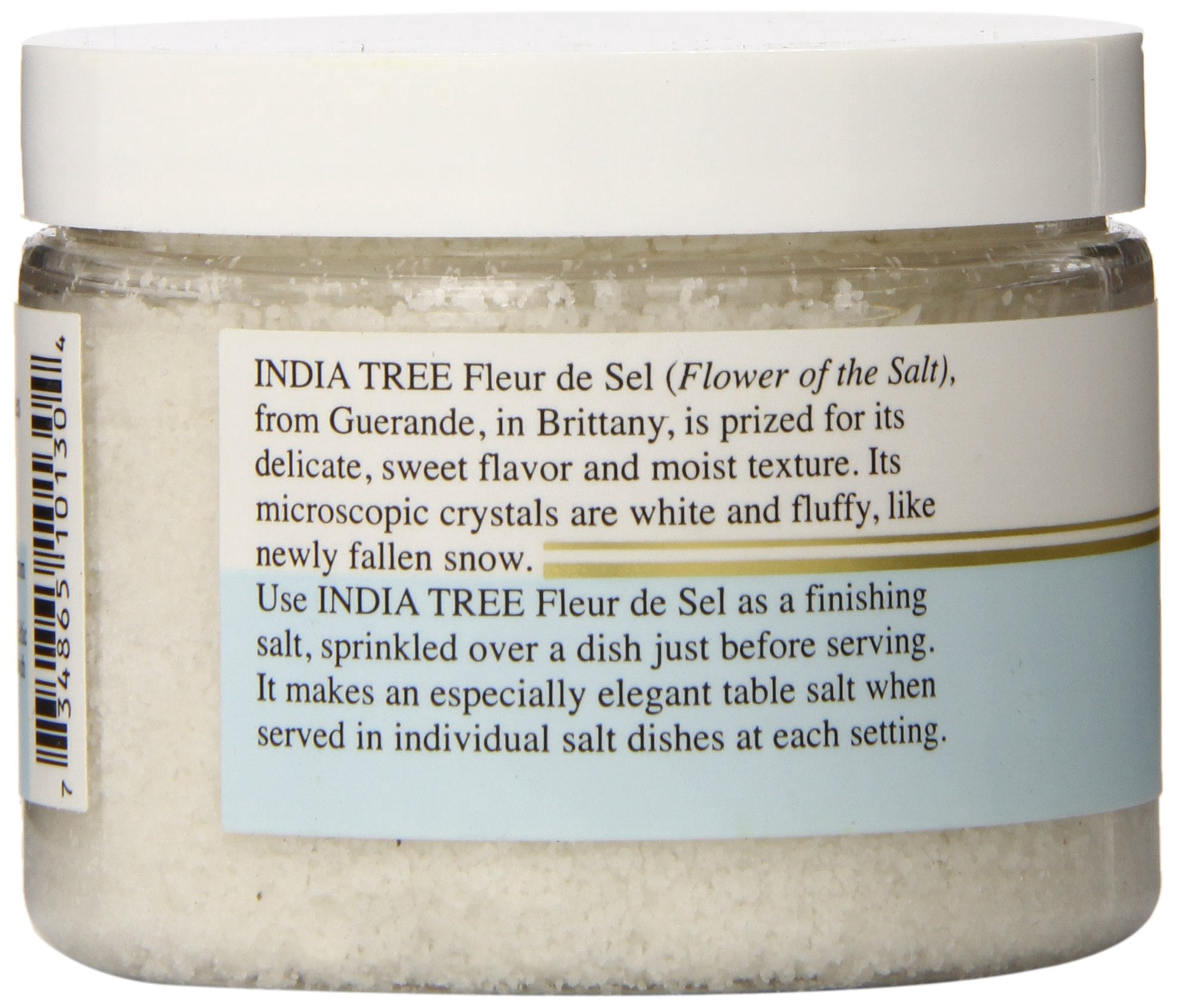 India Tree Sea Salt Fleur de Sel 5.5 oz (Pack Of 6)