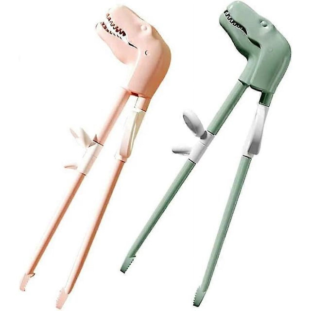 2pcs Dinosaur Children Learning Chopsticks