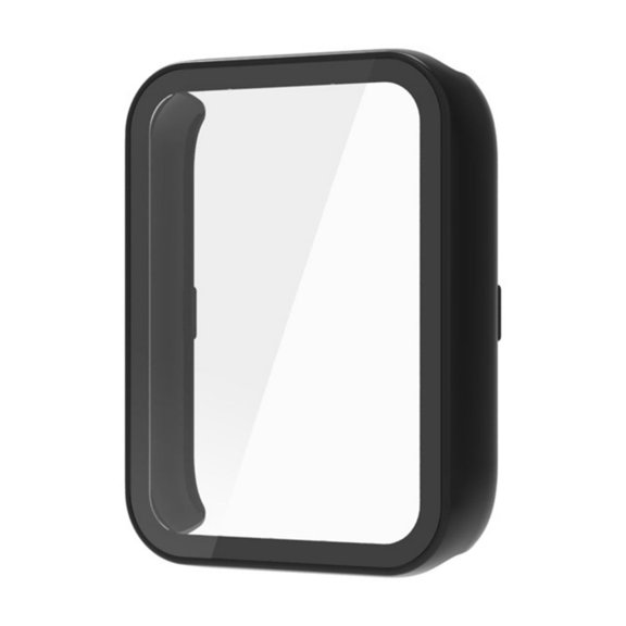 Fogun Full Coverage Smartwatch Housing Integrated PC Glass Screen Protector Hard Sleeve Case Prevents Damage for Band 9