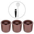 thumbnail image 1 of 5 unids/set plástico reutilizable cápsulas de café recargables Pod vasos con filtro colador, 1 of 8