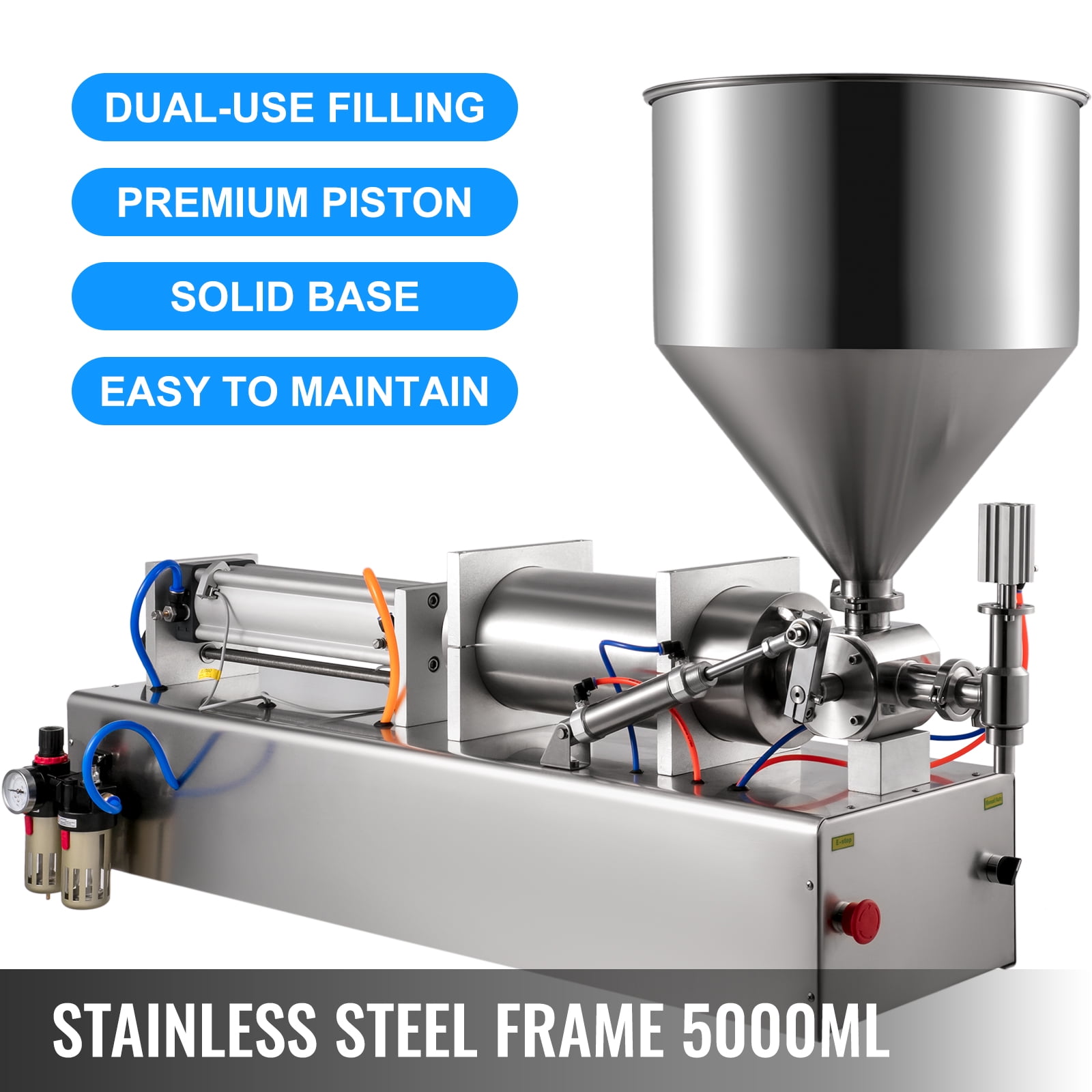 SUSEMSE Pneumatic Paste Liquid Filling Liquid Filling Machine 5