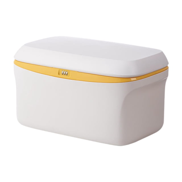Caja de almacenamiento segura con cerradura de combinación para joyas y documentos