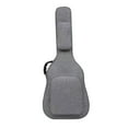 thumbnail image 3 of kurtrusly Acoustic Guitar Bag with Pockets Backpack Strap Shoulder Adjustable for Bass Gray 44 x 14 x 108cm, 3 of 6
