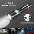 thumbnail image 4 of Banral Rechargeable Flashlights, High Lumens Super Bright LED Small Powerful Flashlight 4 Modes with Magnetic Charging Cable, Small  Pocket Flash Light for Camping Emergency, 4 of 7