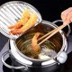 thumbnail image 2 of Freidora japonesa shaofei con termómetro y tapa de acero inoxidable 304 Freidora de tempura 20 cm, 2 of 5