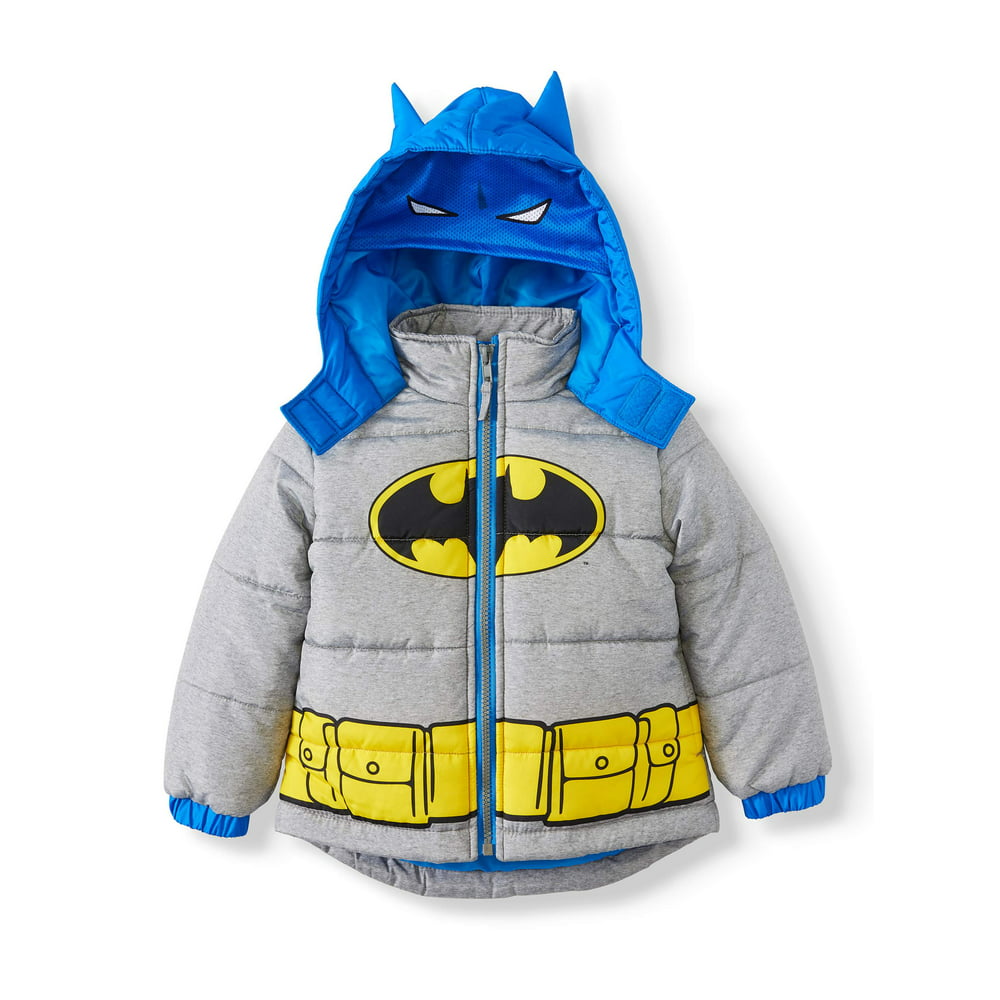Batman - DC Comics Batman Toddler Boy Costume Winter Jacket Coat ...