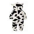 thumbnail image 3 of Mameluco con Gorro Bordado Kiss Vaca con Peluche Baby Kisses  Mameluco2811, 3 of 5