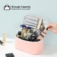 thumbnail image 4 of Portable Makeup Bag Cosmetic Bags Small Cosmetics Make up Bag for Women Zipper Pouch Organizer Waterproof Cute, 4 of 6