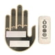 thumbnail image 2 of Teissuly Car Finger Light Gesture Light Car Multi-function Prompt Light Tailgating Light Interactive Palm Light Teissuly WER202311214543, 2 of 9