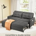 thumbnail image 2 of Lofka Sofa Bed, Convertible Sleeper Sofa Couch for Home Furniture and Small Space, Gray, 2 of 10
