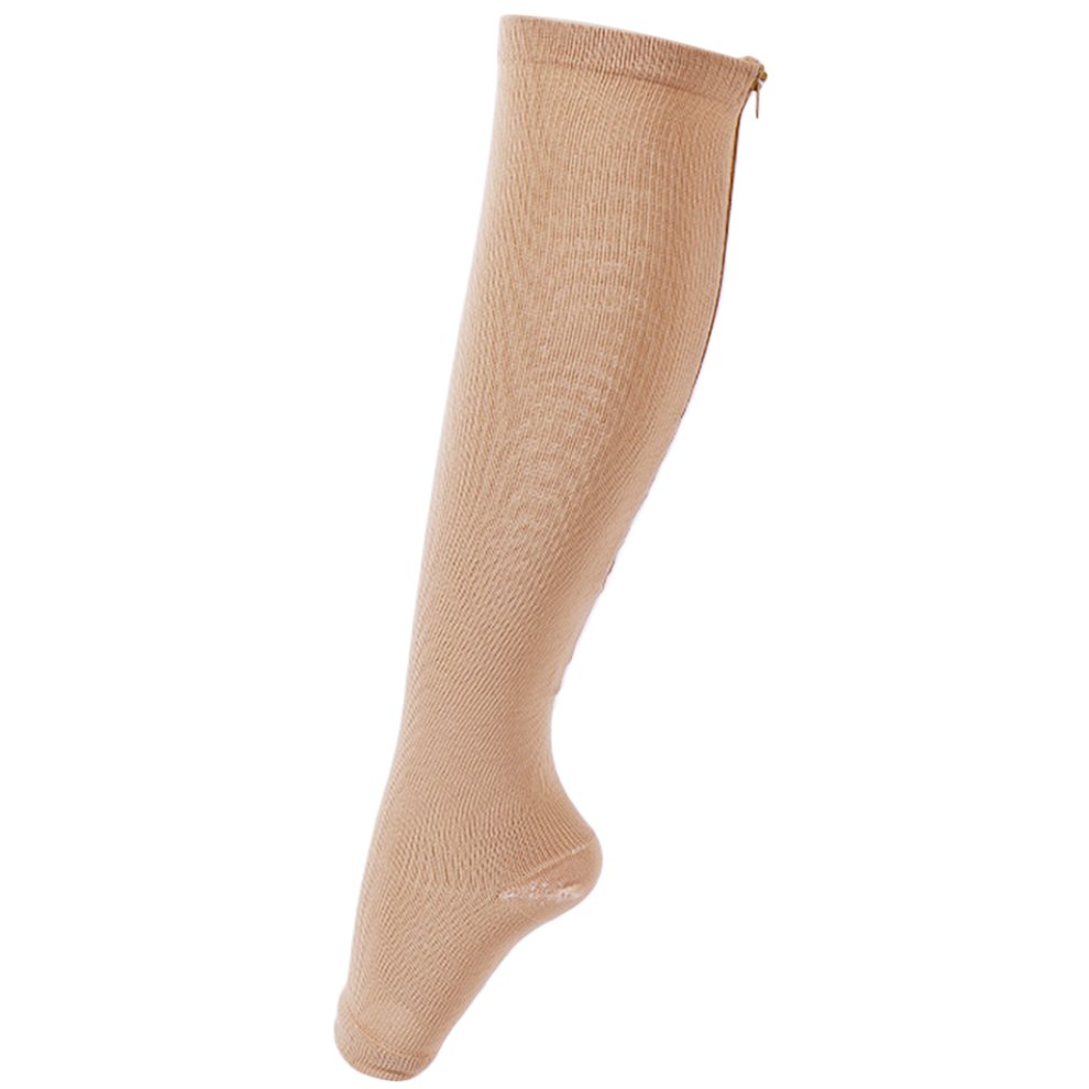 Invisible Compression Socks Leg Support Unisex Open Toe Stockings