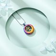 thumbnail image 6 of Cremation Urn Necklace for Ashes Eternity Circle of Life Tree of Life Urn Locket Urn Necklace Mini Keepsake Memorial Ash Jewelry for Women Men, 6 of 8