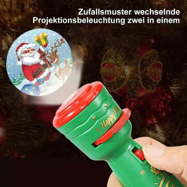 Fiudx Ofertas Relámpago Regalo De Navidad De Año Nuevo, Proyector Multifunción, Juguete Para Regalo Luminoso, Rompecabezas Para Niños, Linterna De Estrella
