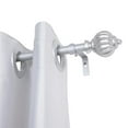 thumbnail image 1 of Utopia Alley D42N 0.75 in. Single Decorative Drapery Adjustable Curtain Rods for Windows 28 to 48 in. - Nickel, 1 of 1