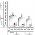 thumbnail image 4 of Bling Jewelry Mens Medical ID Dog Tag Steel Pendant Necklace Men 20" Chain, 4 of 7