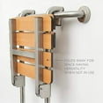 thumbnail image 3 of Seachrome Portable Shower Seat, Profile Bench, Hung by Grab Bar with Backrest and Legs, 3 of 5