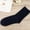 Navy, variant on Clearance Sale Ukumplol Mens Socks Wool Socks Mens Stockings Stripe Non-slip Short 1pair Comfortable Stockings Unisex Color Socks Stocking Stuffers for Adults Men Black One Size
