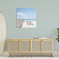 thumbnail image 3 of Stupell Industries Minimal Beach Chairs View Landscape Painting Gallery Wrapped Canvas Art Print Wall Art, 36 x 36, 3 of 8