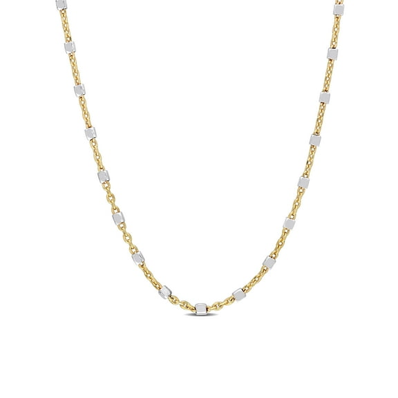 Everly Unisex Yellow Gold Plated Necklace