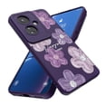 thumbnail image 1 of Threehao Funda para OPPO Reno 11F Case Uso Rudo, Ultra Delgado Flexible Púrpura Suave TPU Silicona C, 1 of 6