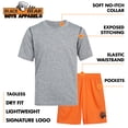 thumbnail image 2 of Black Bear Boys Short Sets Tagless Short Sleeve Athletic Shirt and Gym Shorts 2 Piece Set, 2 of 7