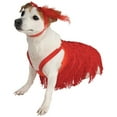 thumbnail image 2 of Flapper Pet Dog Costume Size XL 24-26 With Fringed Dress And Feather Headpiece, 2 of 2