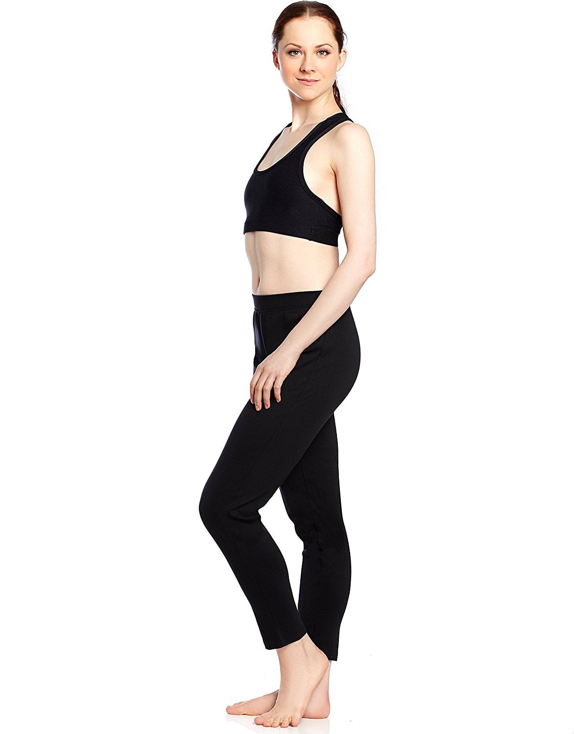 100 cotton 2025 leggings walmart