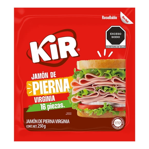 Jamón de pierna virginia Kir 250 g