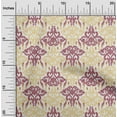 thumbnail image 1 of oneOone Organic Cotton Voile Fabric Swirl & Paisley Ikat Print Fabric By Yard 42 Inch Wide, 1 of 4