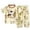 H118 Beige, variant on SJLDQY Toddler Girls Pajama Sets Cute Cartoon Graphic Tee Pants 2 Piece Pj Sets Casual Sleepwear Fall Loungewear Sets for Girls